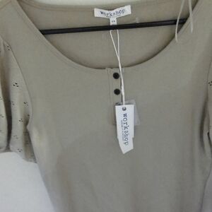 Workshop Republic Clothing Women's Beige Blouse
